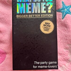 What do you meme ? Bigger Better Edition - Black